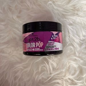 Got2b color pop hair mask purple hair color